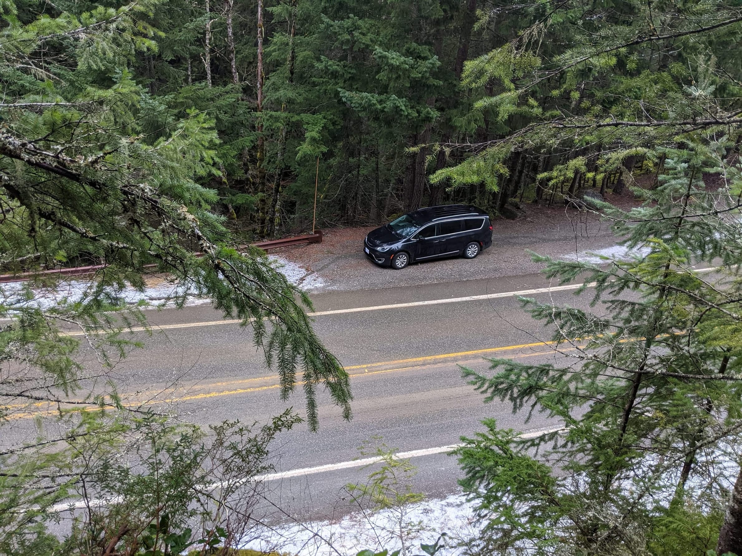 Van from above