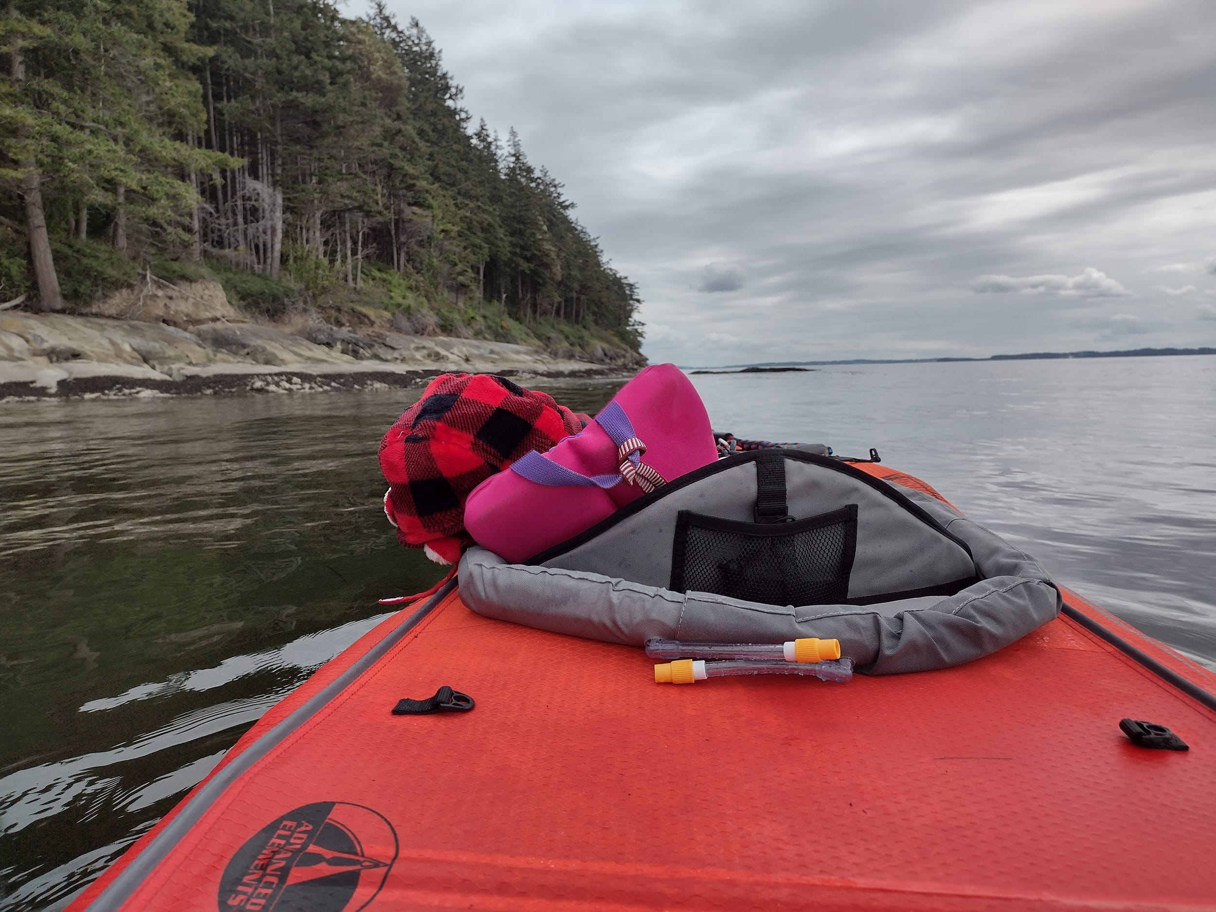 Sleeping on the Kayak