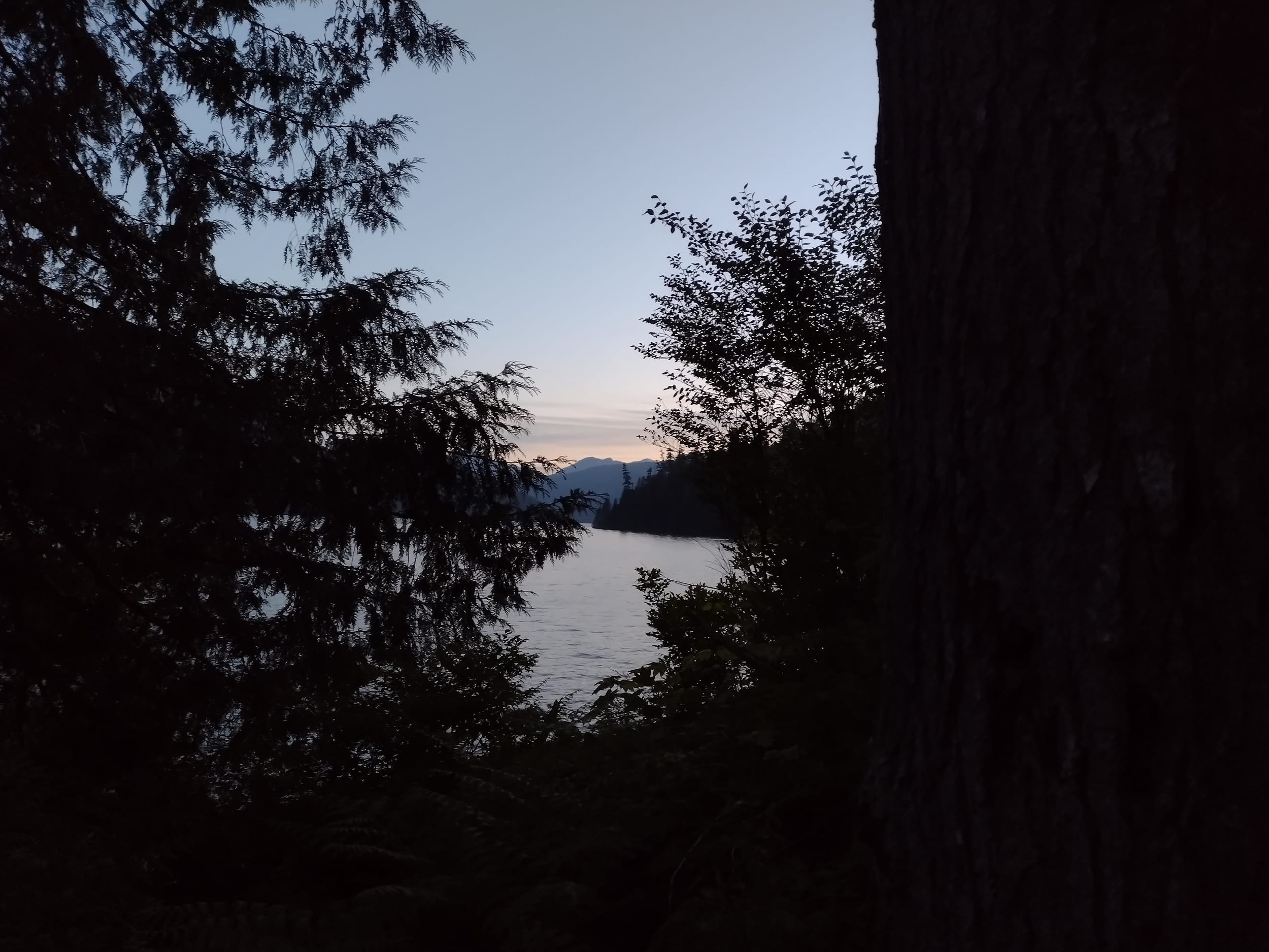 Sunset on Day 1