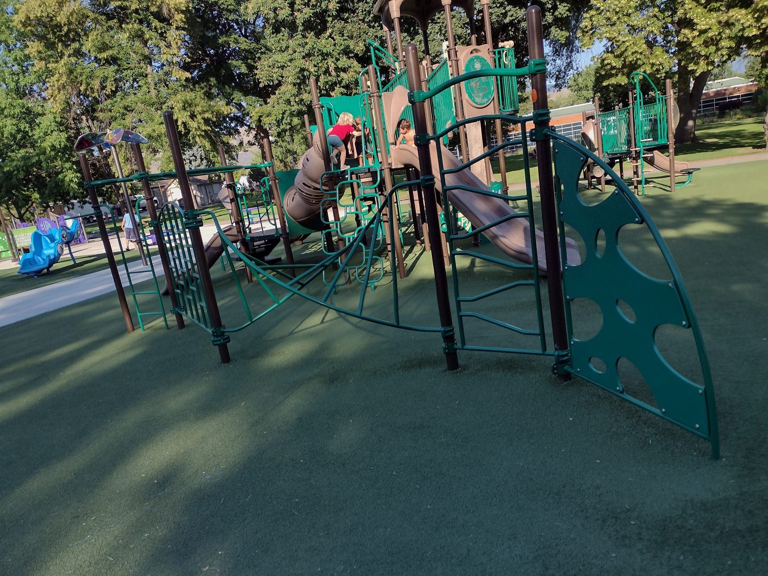 Making friends at the Playground