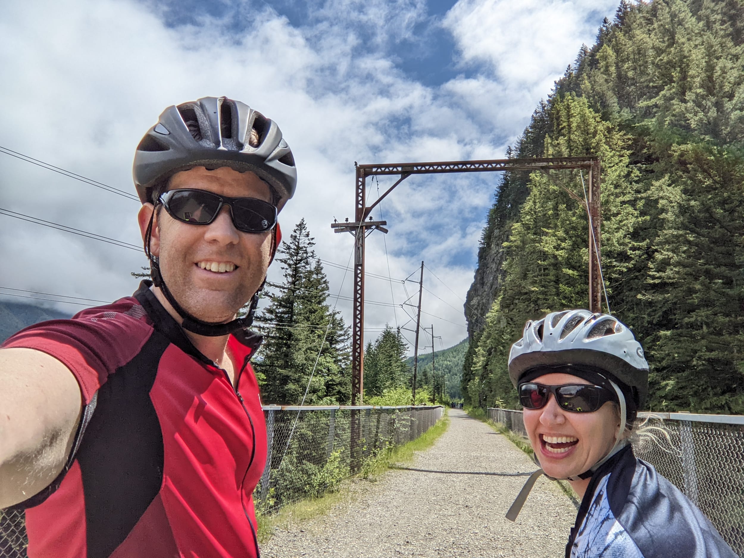 Palouse to Cascades Bike ride