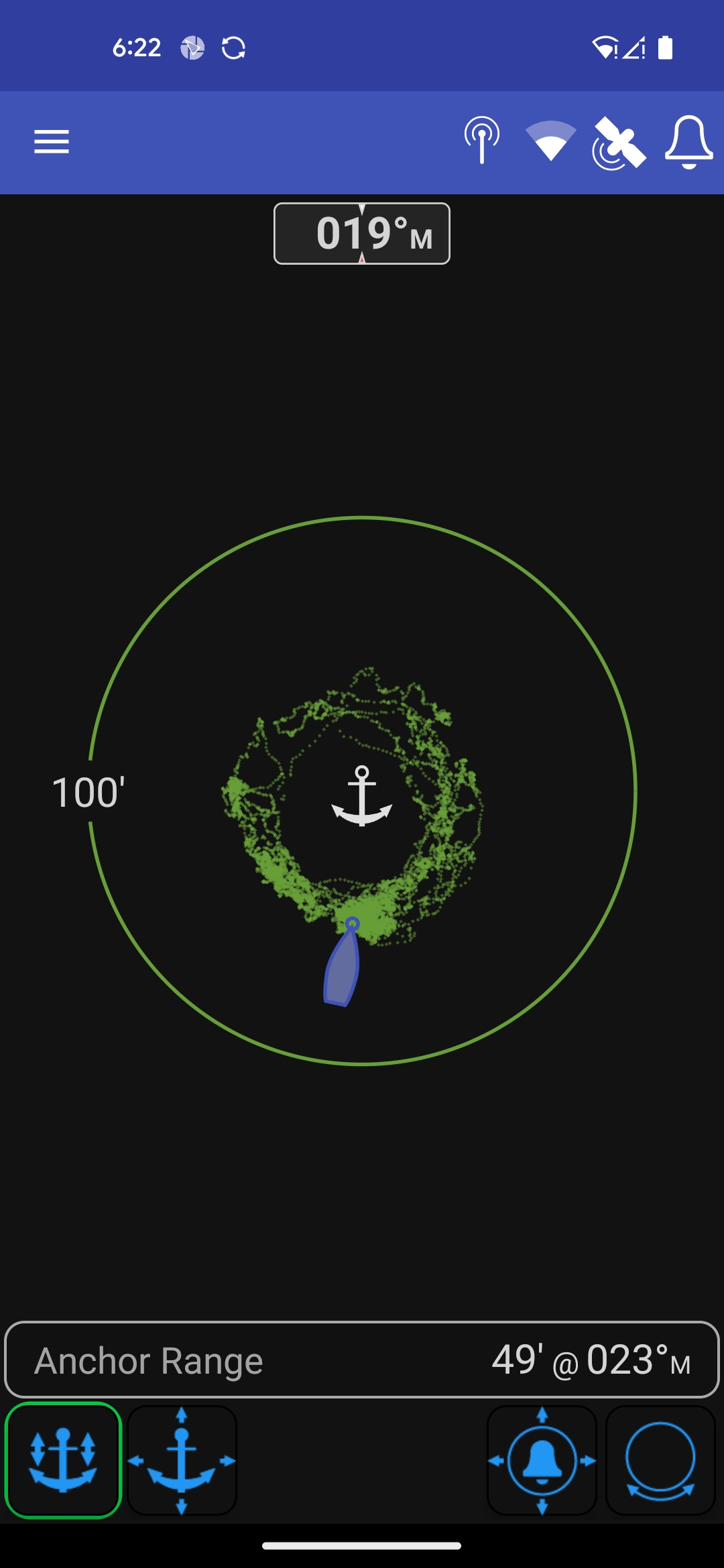 anchor drag