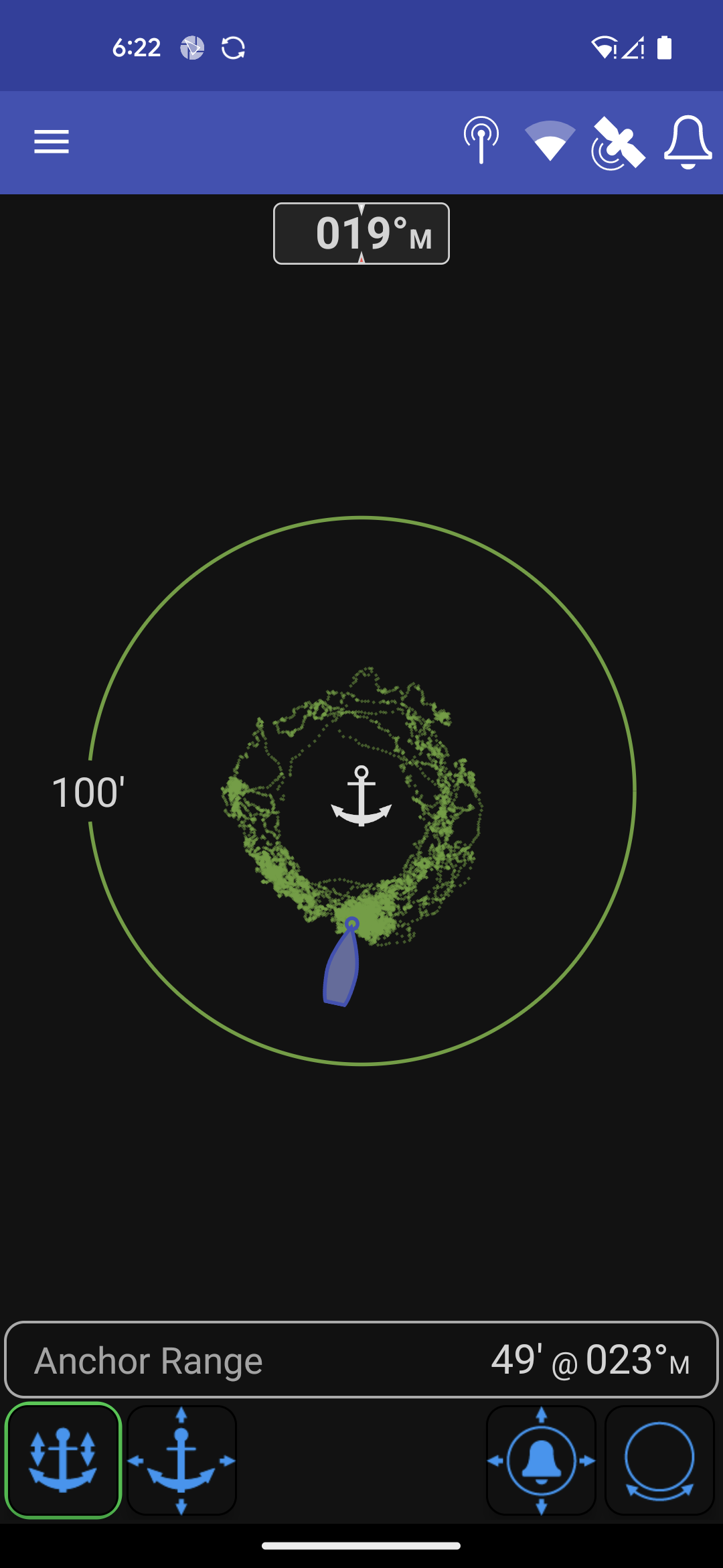 anchor drag