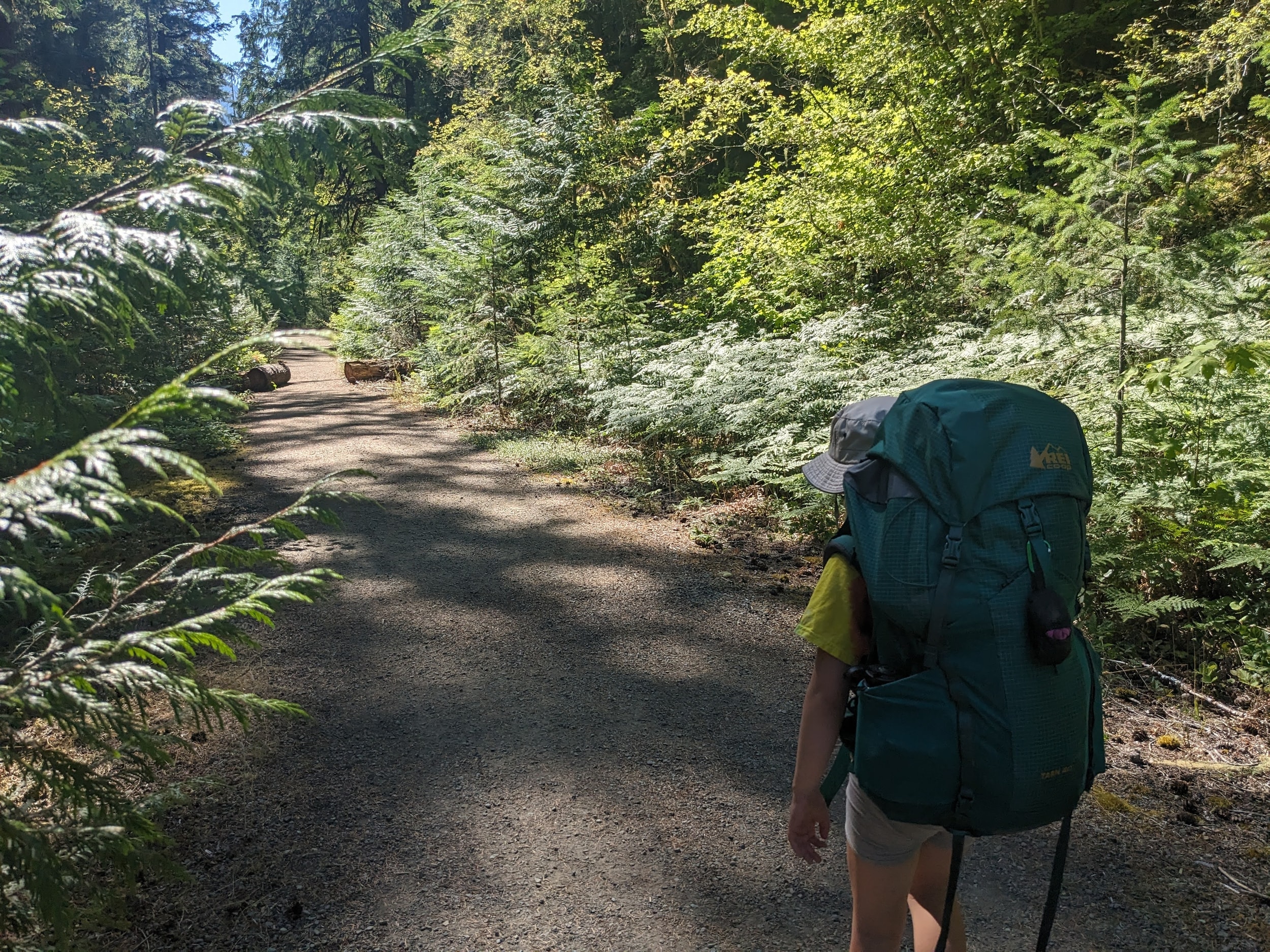 Backpacking to Dosewallips Campground